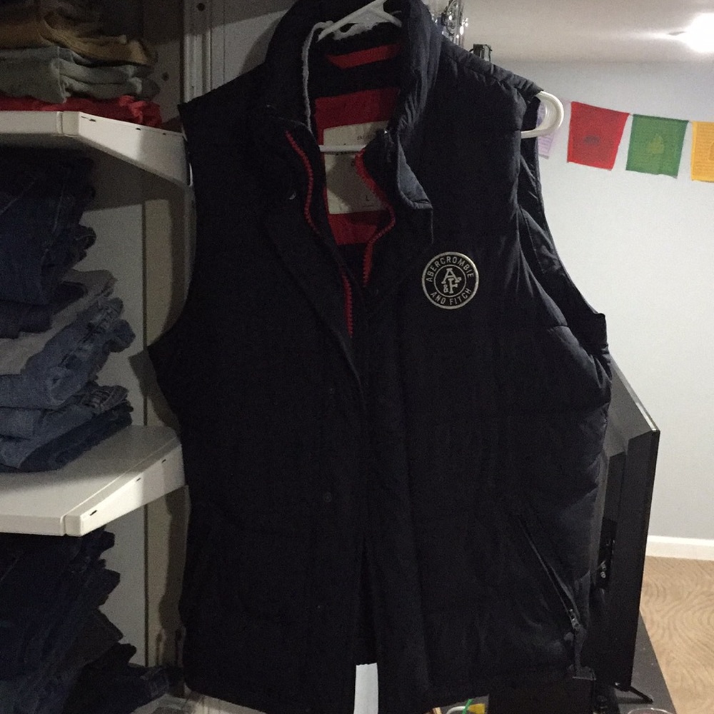 Abercrombie puffer vest